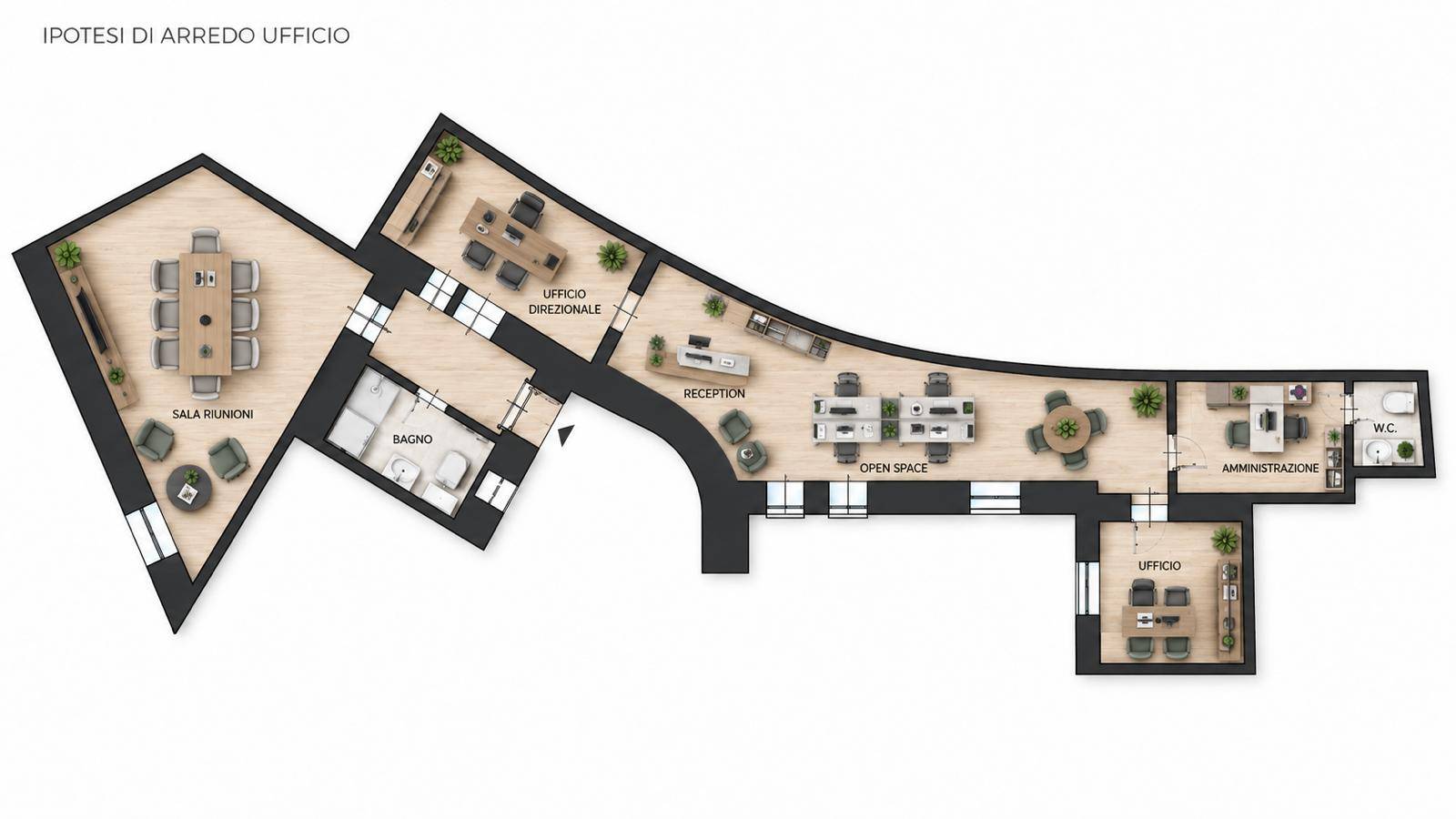 Studio/Ufficio in vendita a Napoli, San Ferdinando