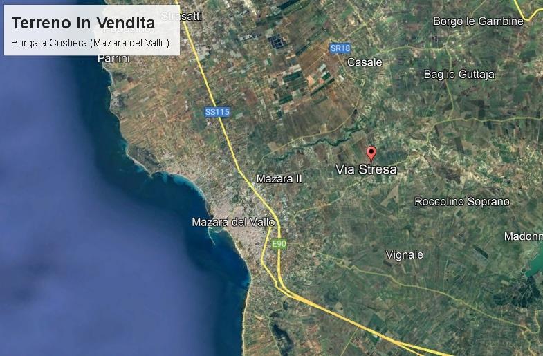 Terreno Agricolo nuovo in via stresa, Mazara del Vallo