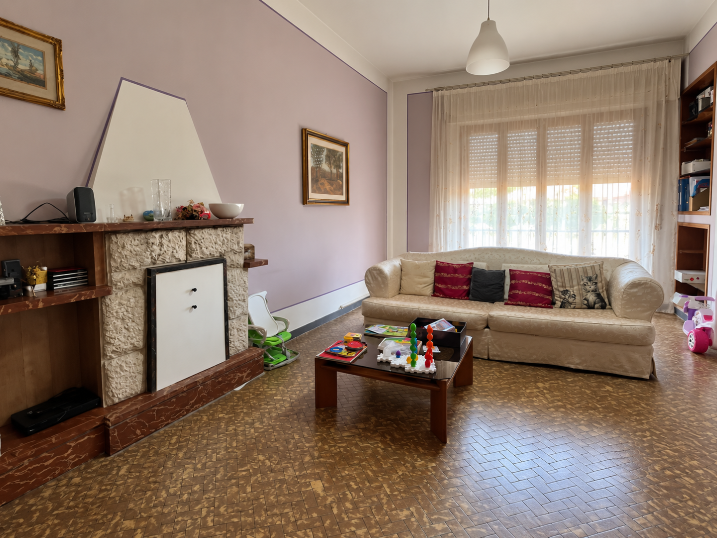Quadrilocale con terrazzo, Lucca arancio