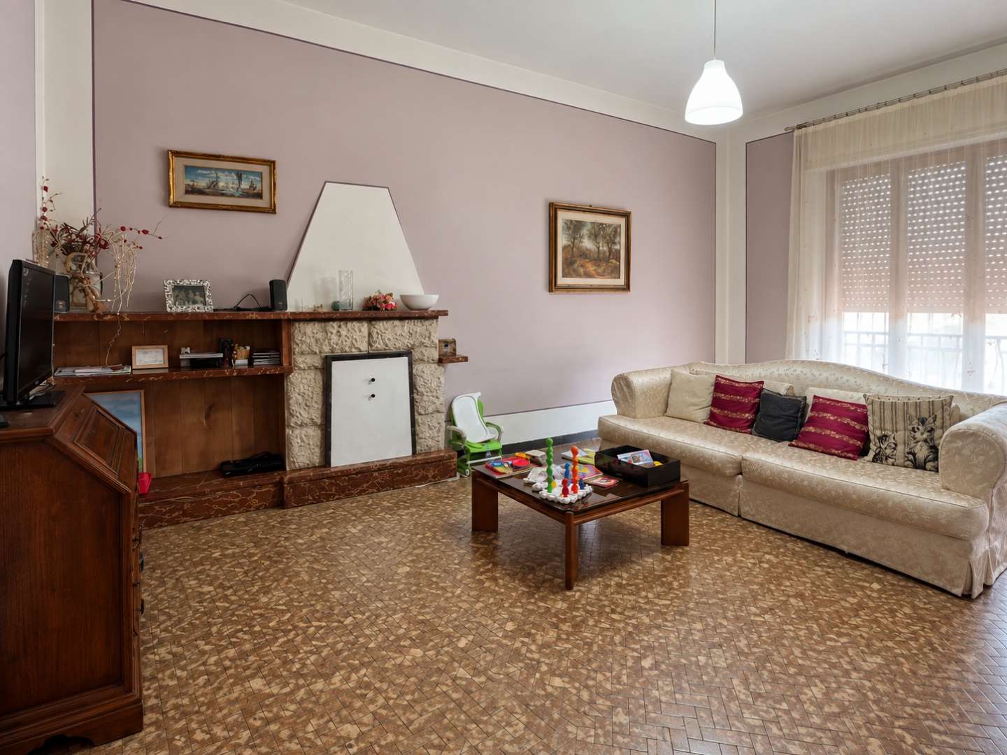 Quadrilocale con terrazzo, Lucca arancio