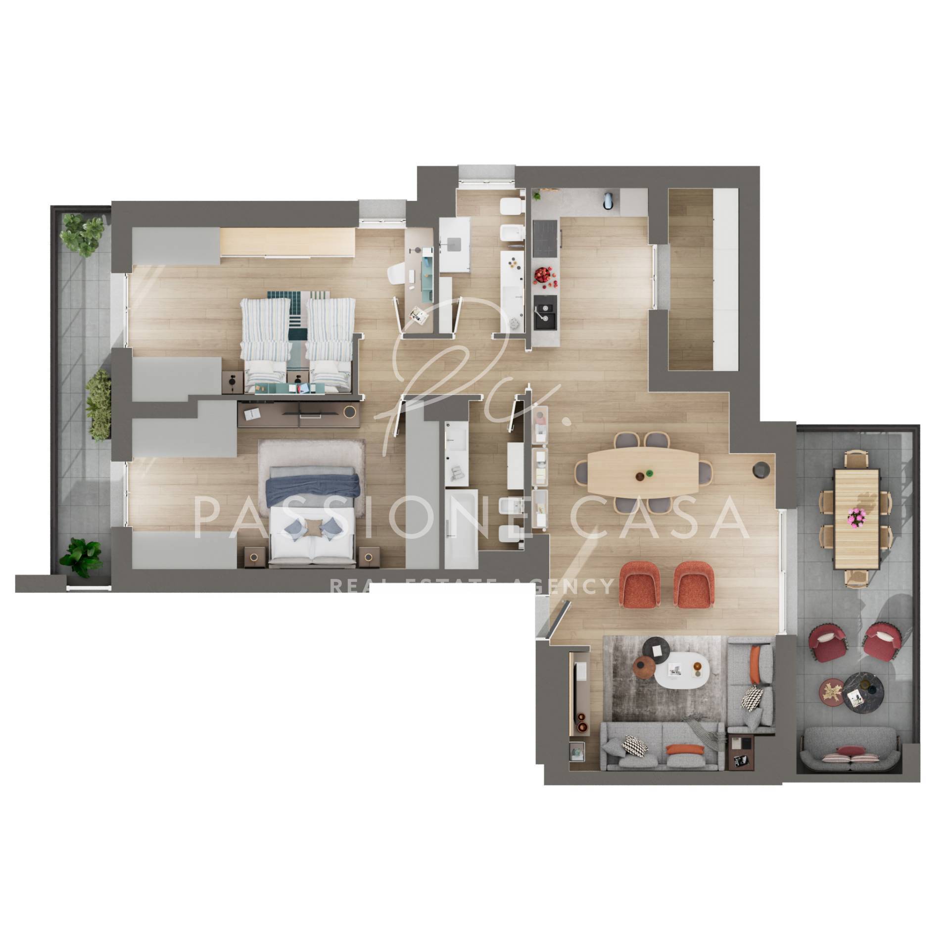 Attico in vendita a Segrate, Centro