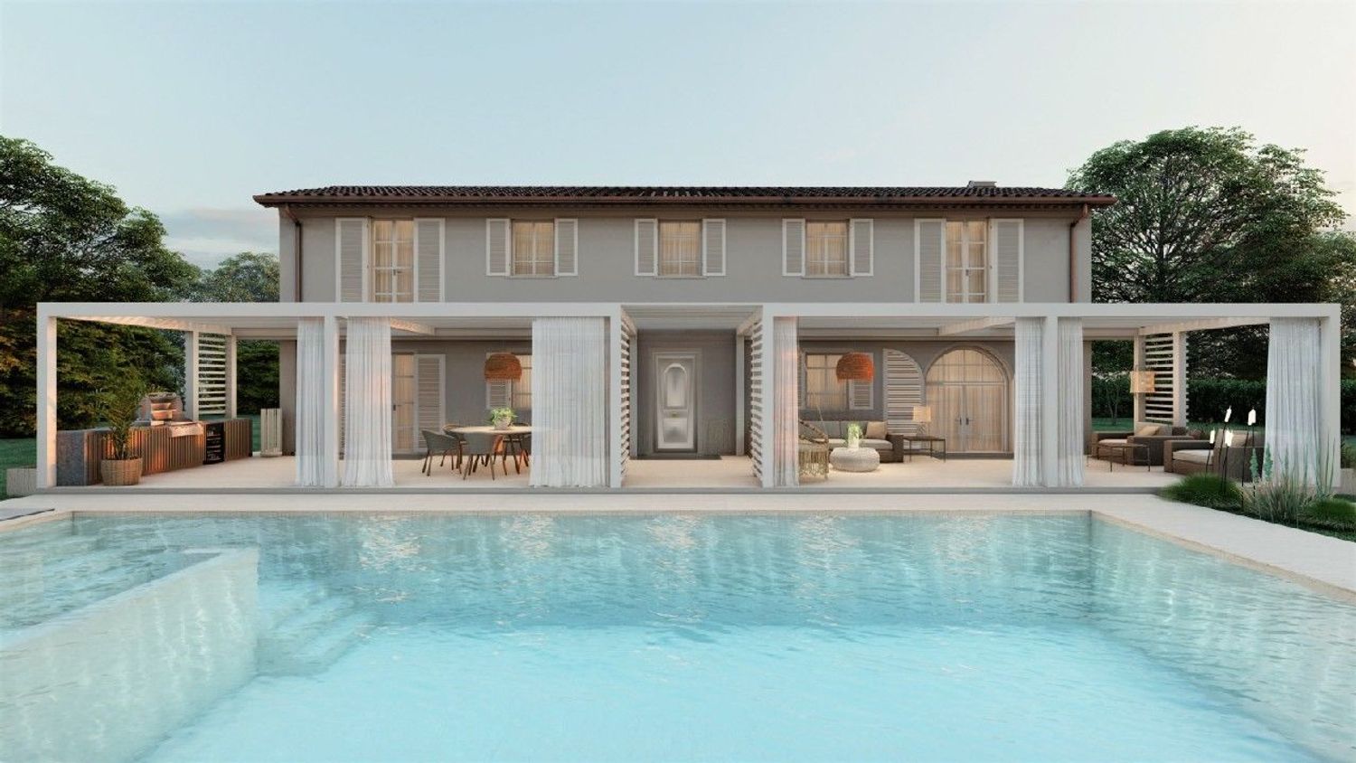 Villa con giardino a Camaiore