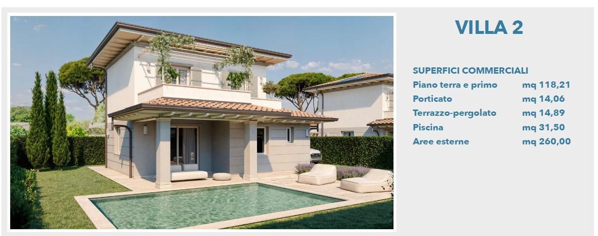 Villa con giardino, Pietrasanta marina di