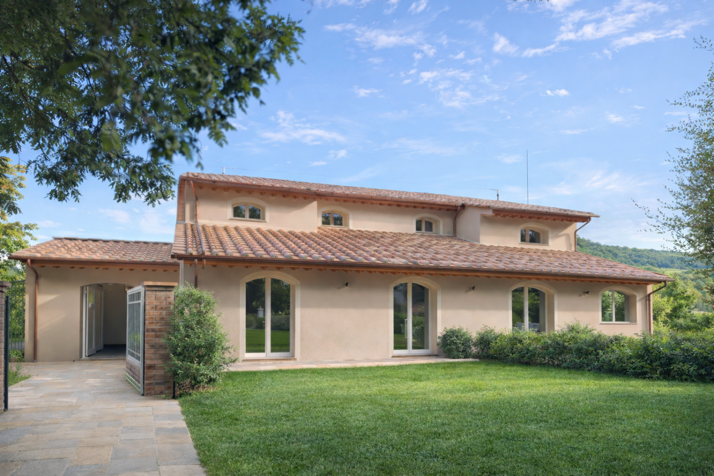 Villa Bifamiliare con giardino a Montopoli in Val d'Arno