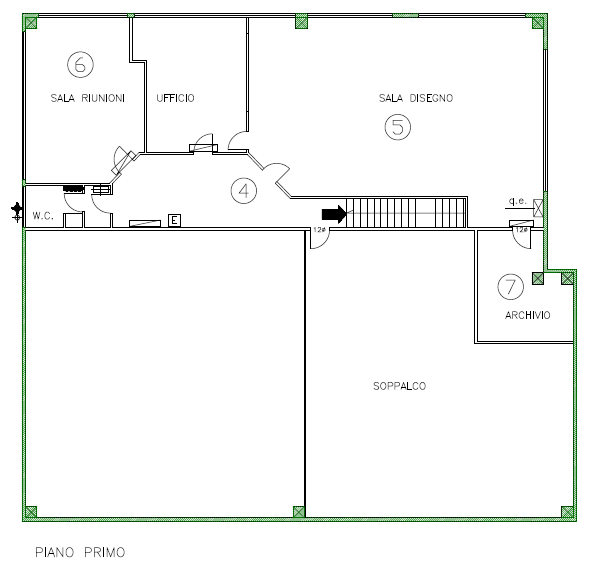 Locale commerciale in affitto a Cascina