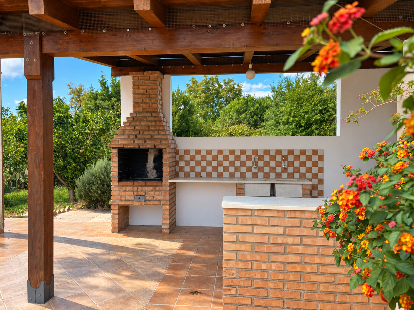 Villa con giardino a Chiaramonte Gulfi