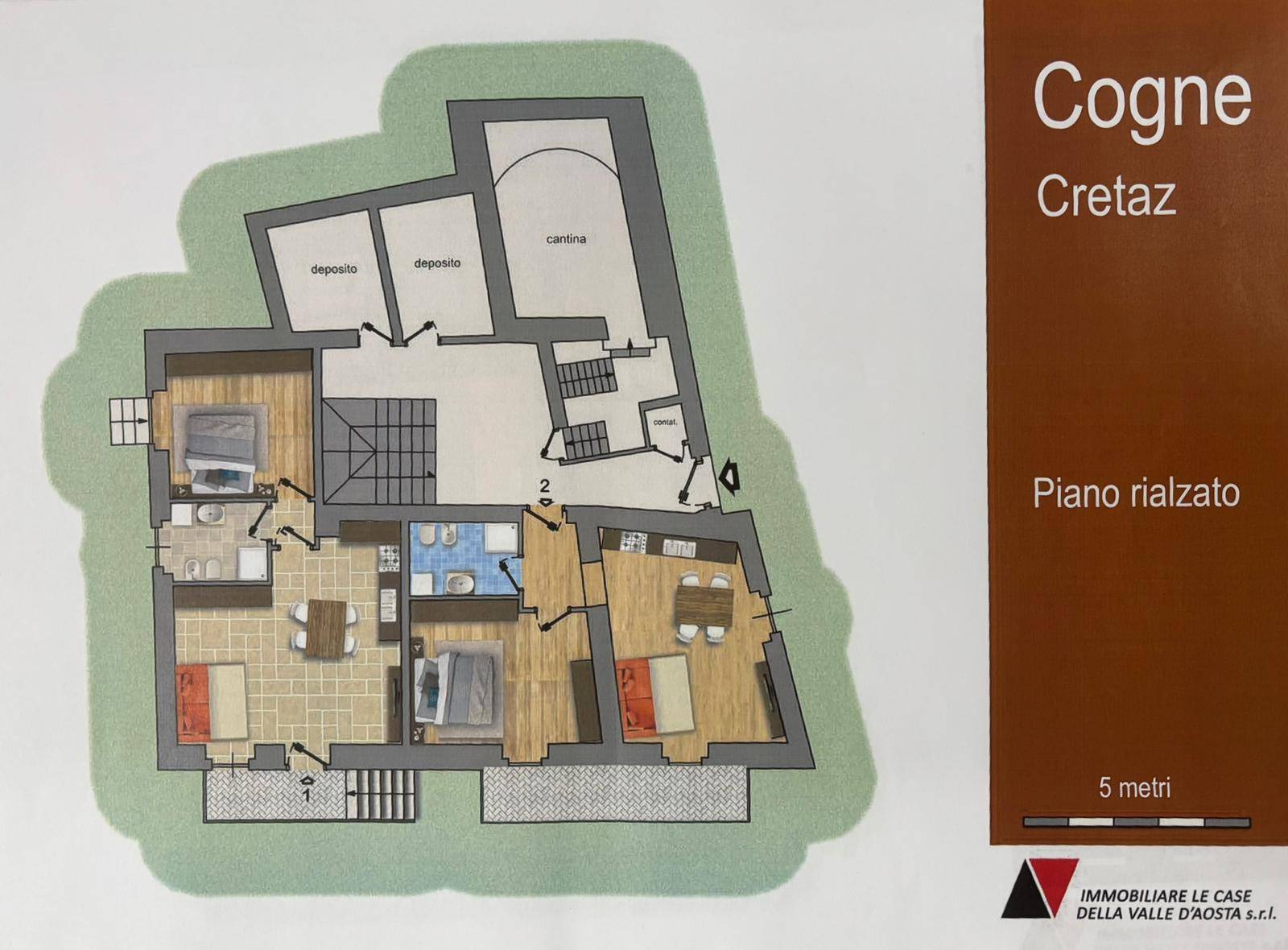 Appartamento in vendita a Cogne