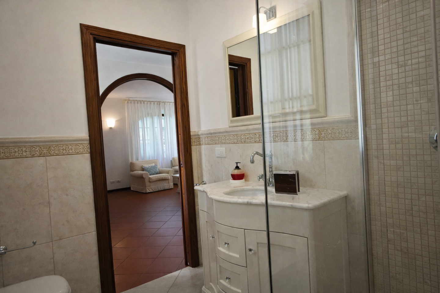 Villa arredata in affitto, Forte dei Marmi caranna