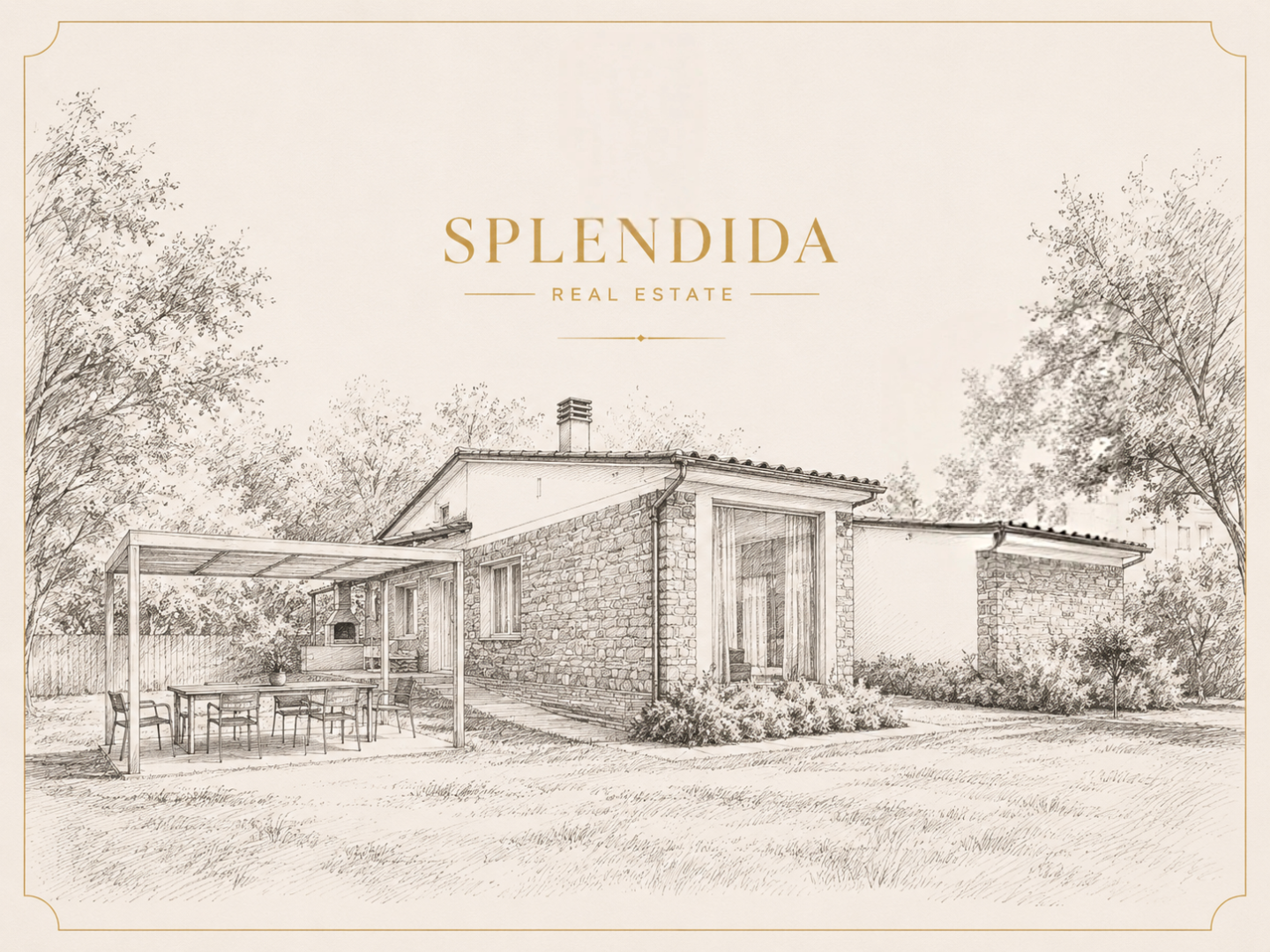 Villa con giardino, Pietrasanta marina di