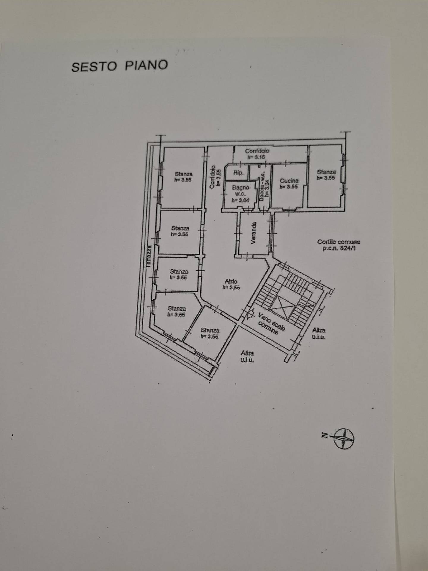 Appartamento in vendita a Trieste, Centro