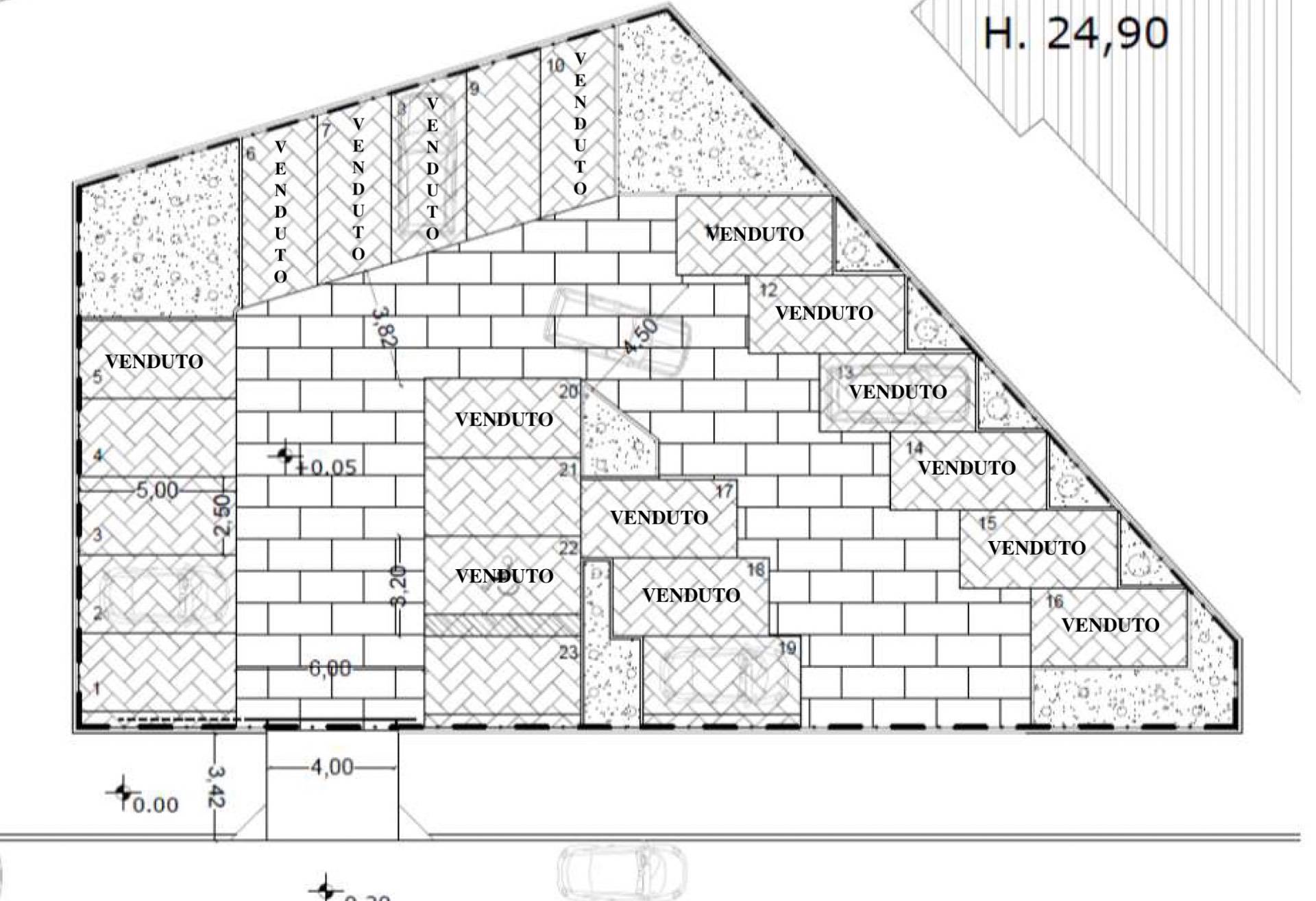 Posto auto scoperto in vendita a Milano, Turro