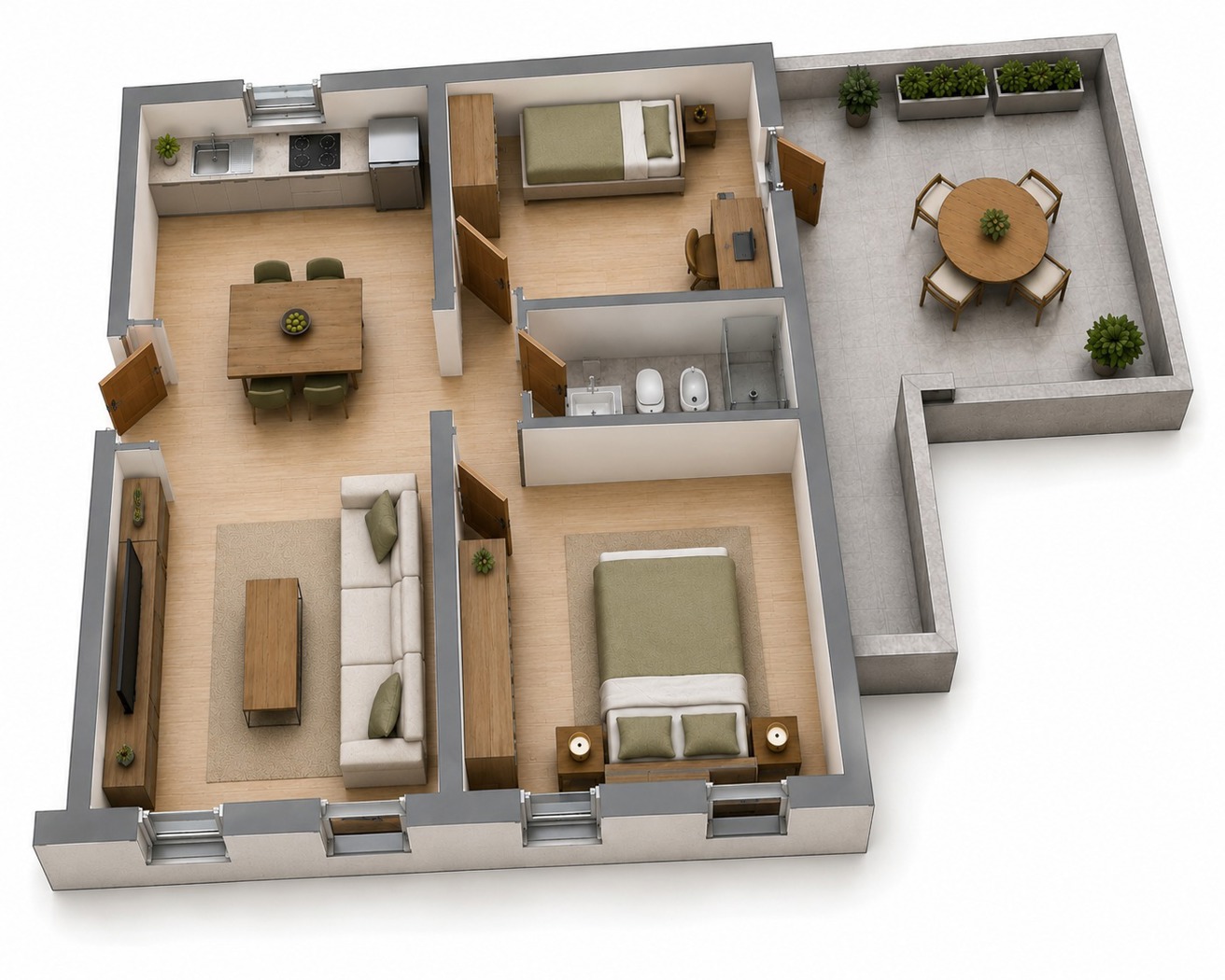 Trilocale in vendita a Forl�