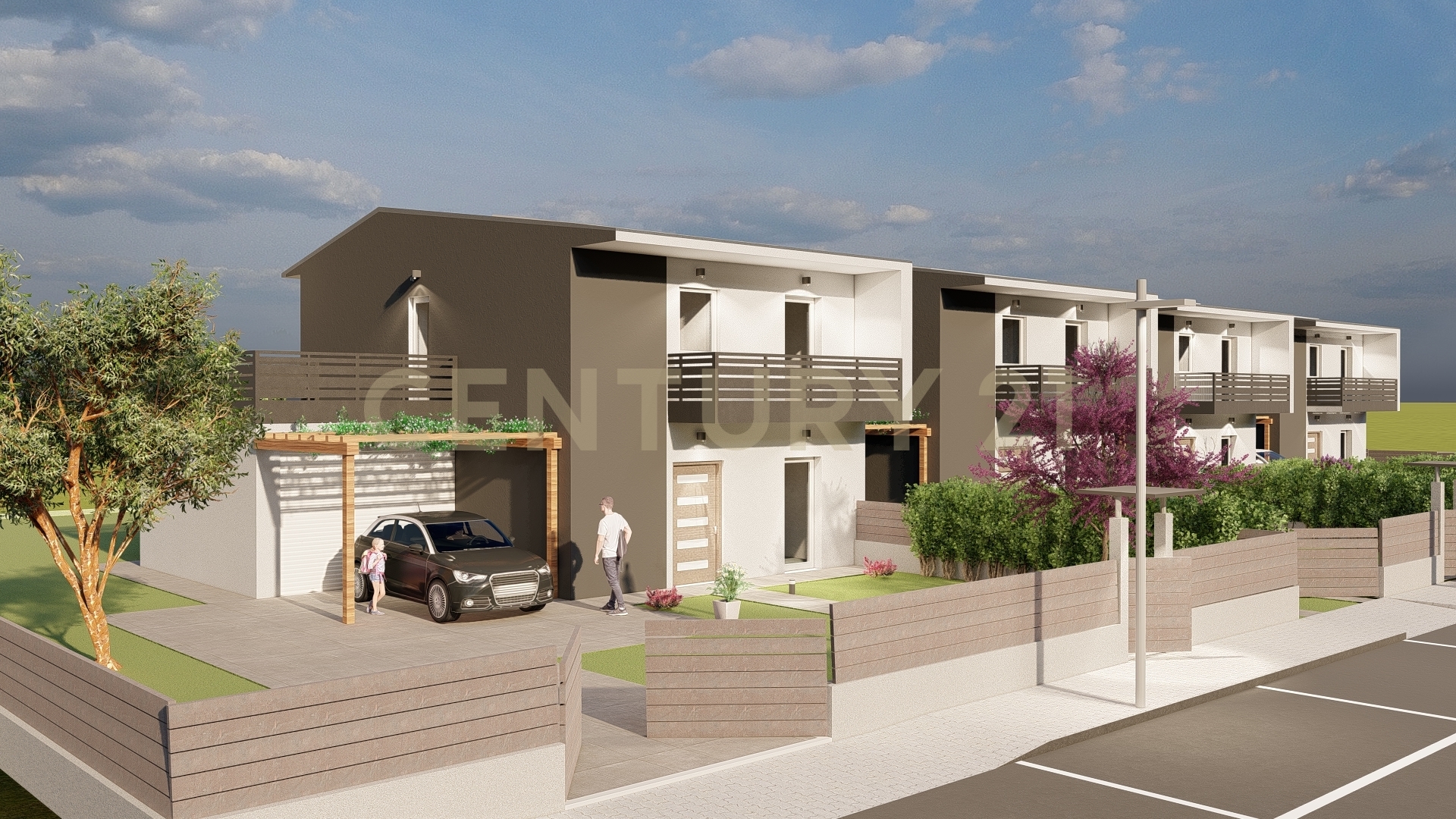 Villetta a schiera con giardino in via degli scaligeri snc, Oppeano