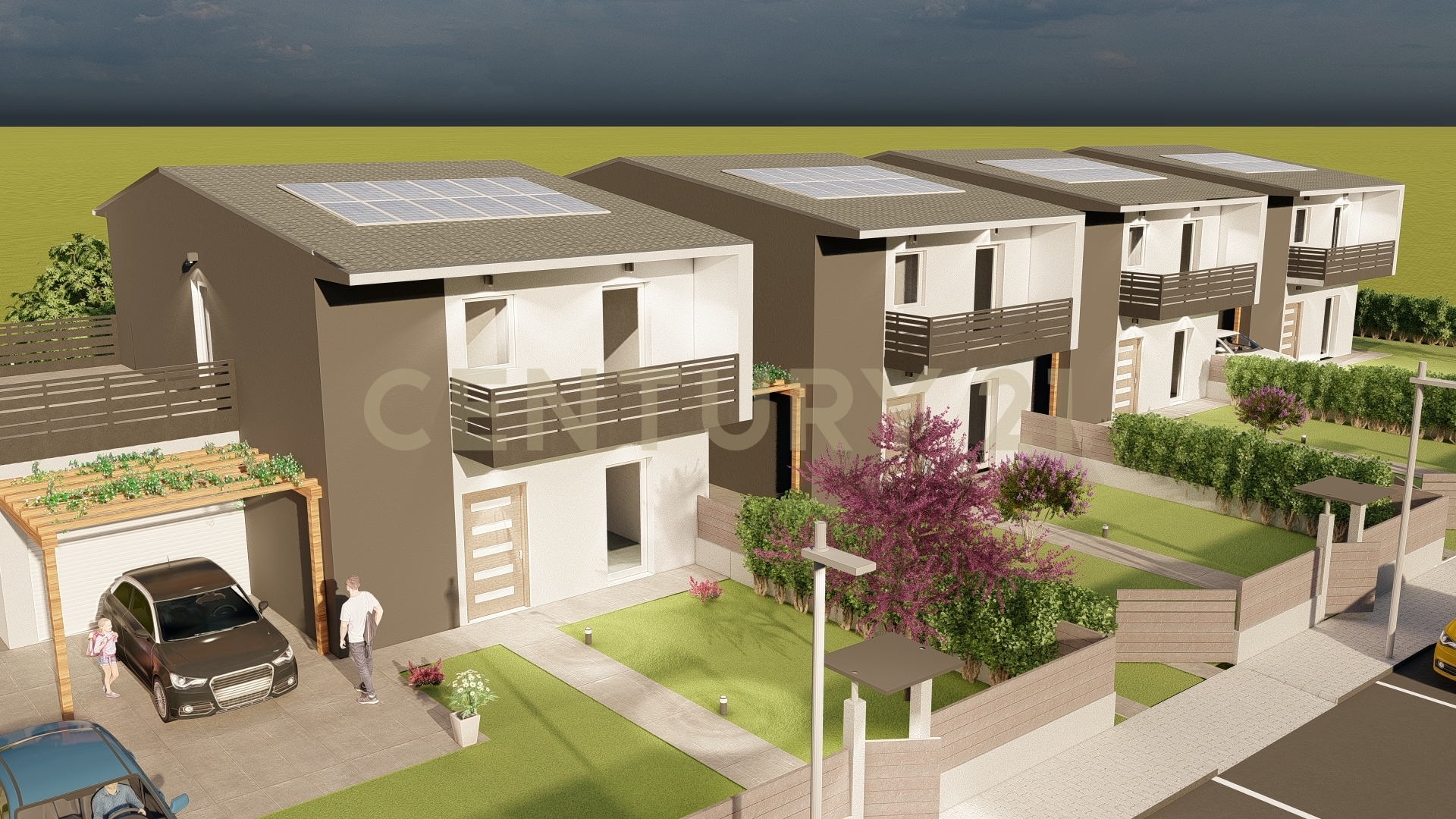 Villetta a schiera con giardino in via degli scaligeri snc, Oppeano