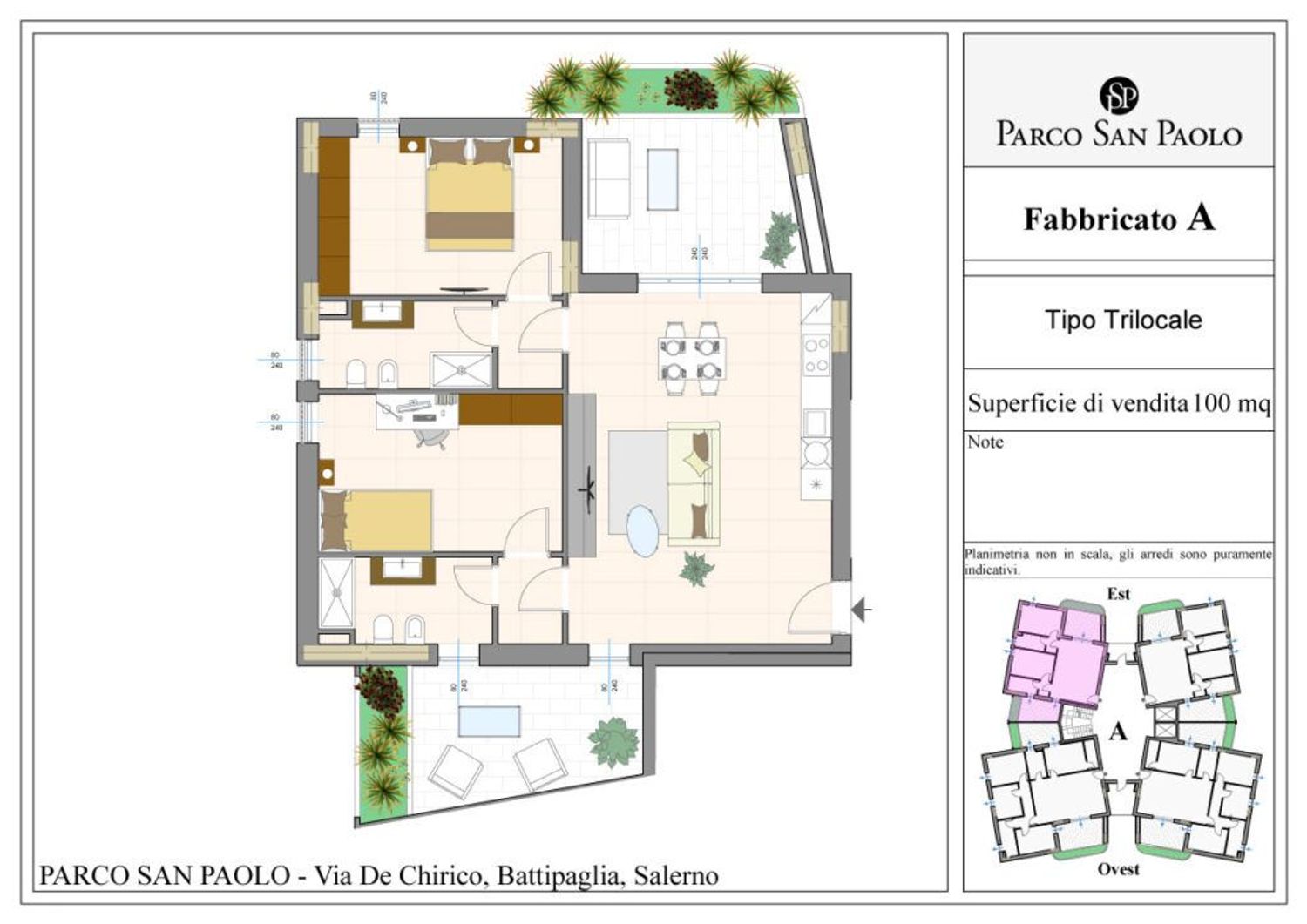 Appartamento in vendita a Battipaglia