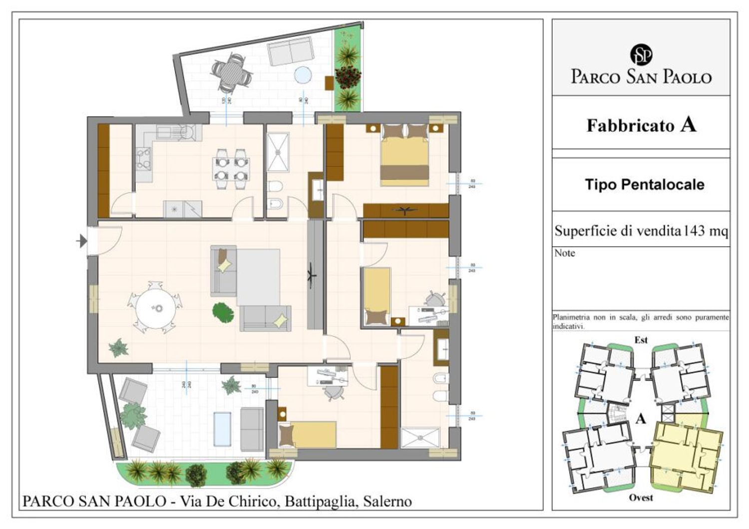 Appartamento in vendita a Battipaglia
