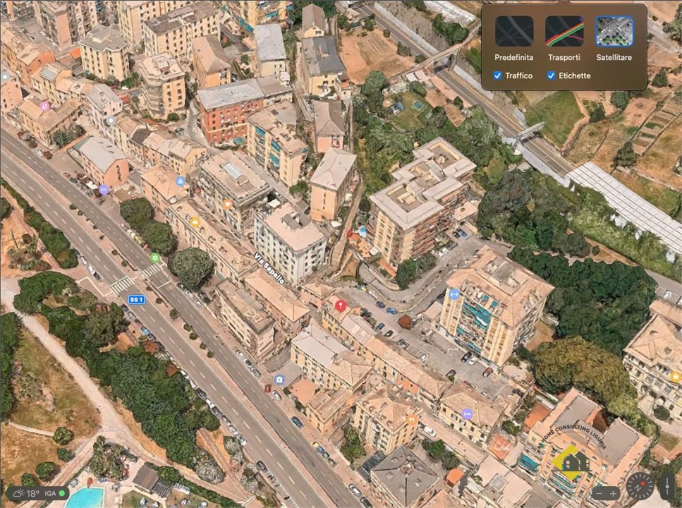 Quadrilocale in vendita a Genova