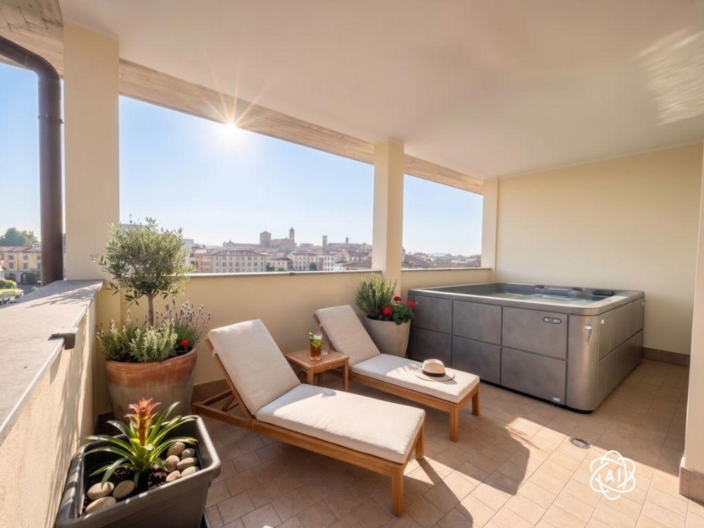 Quadrilocale con terrazzo a Canegrate
