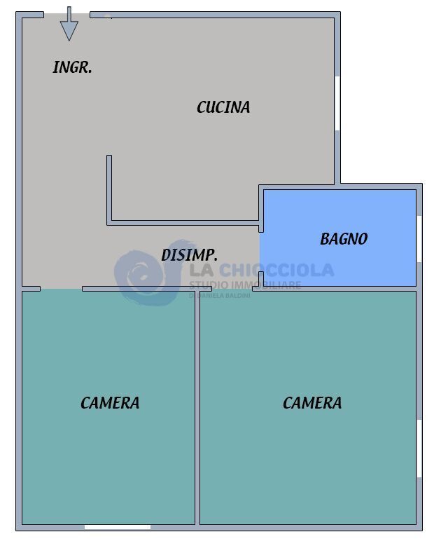 Trilocale ristrutturato in via a. giovannini, Bologna