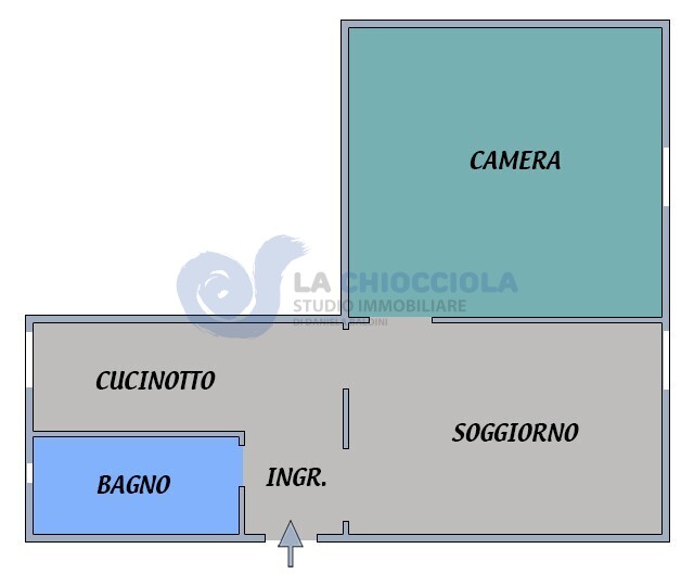 Bilocale ristrutturato in via porrettana, Bologna