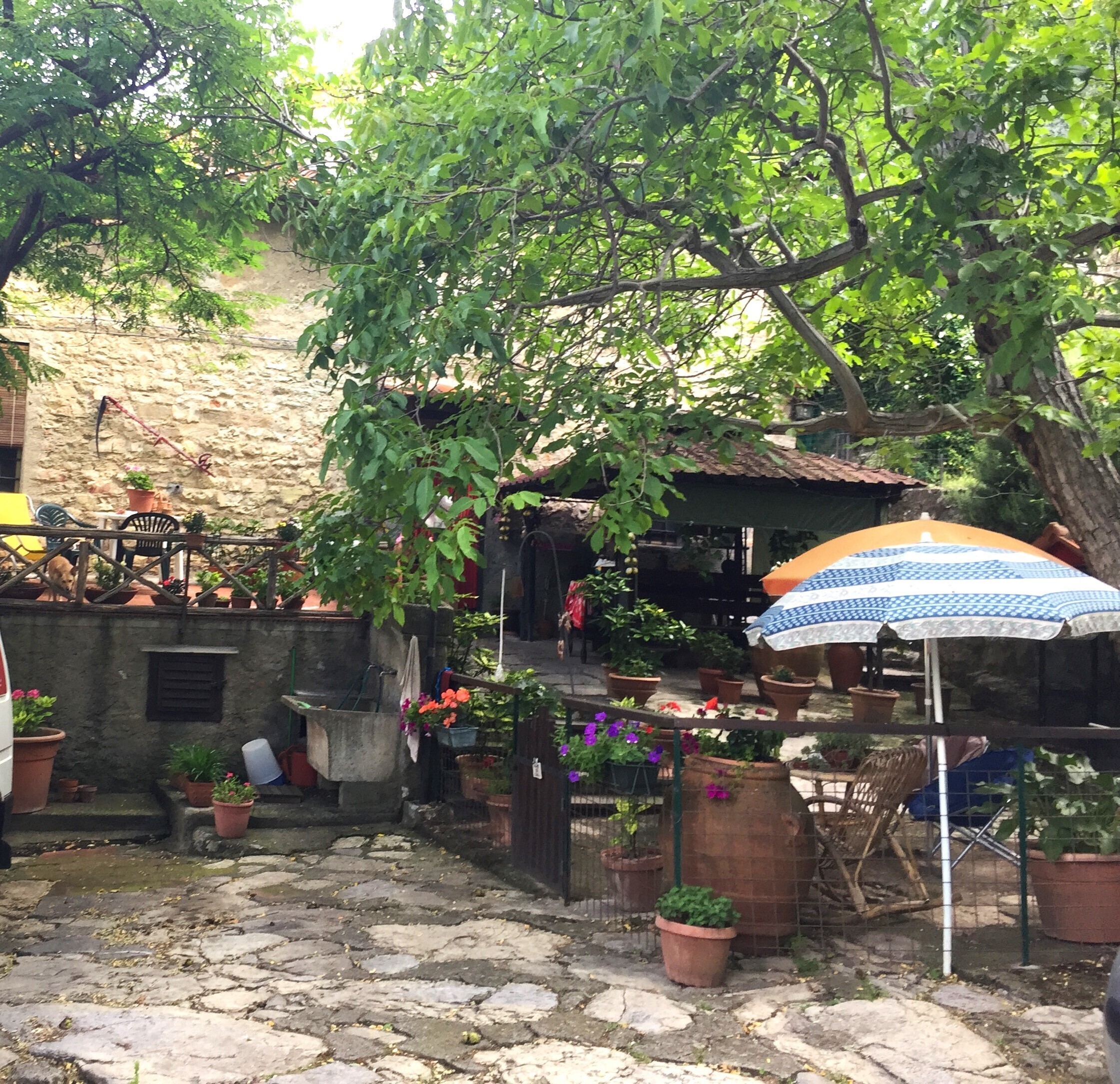 Rustico con giardino in via di filettole, Prato