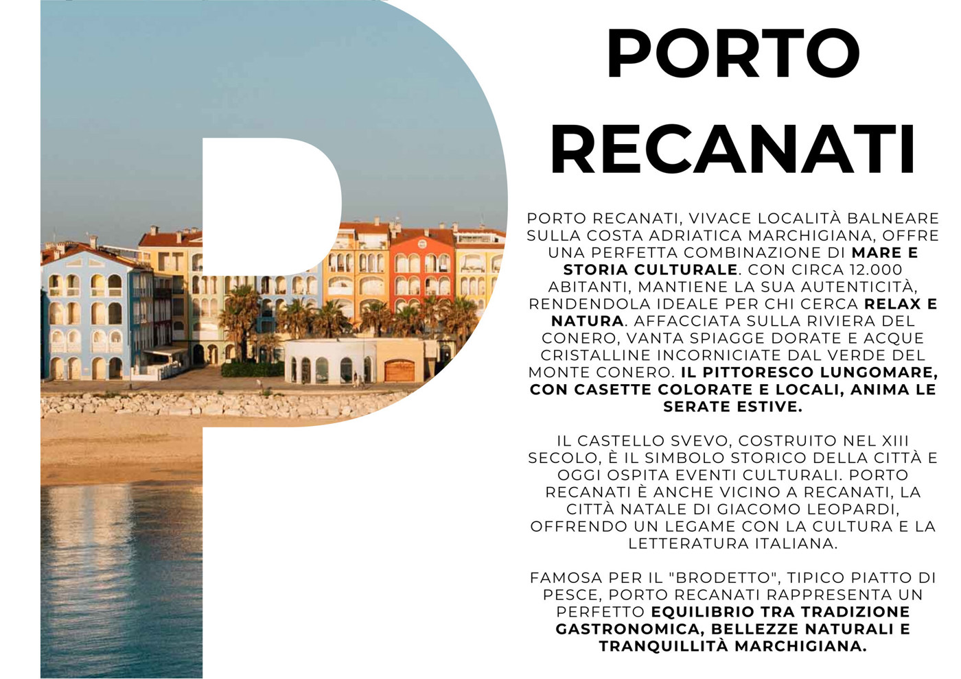 Villa Bifamiliare vista mare a Porto Recanati