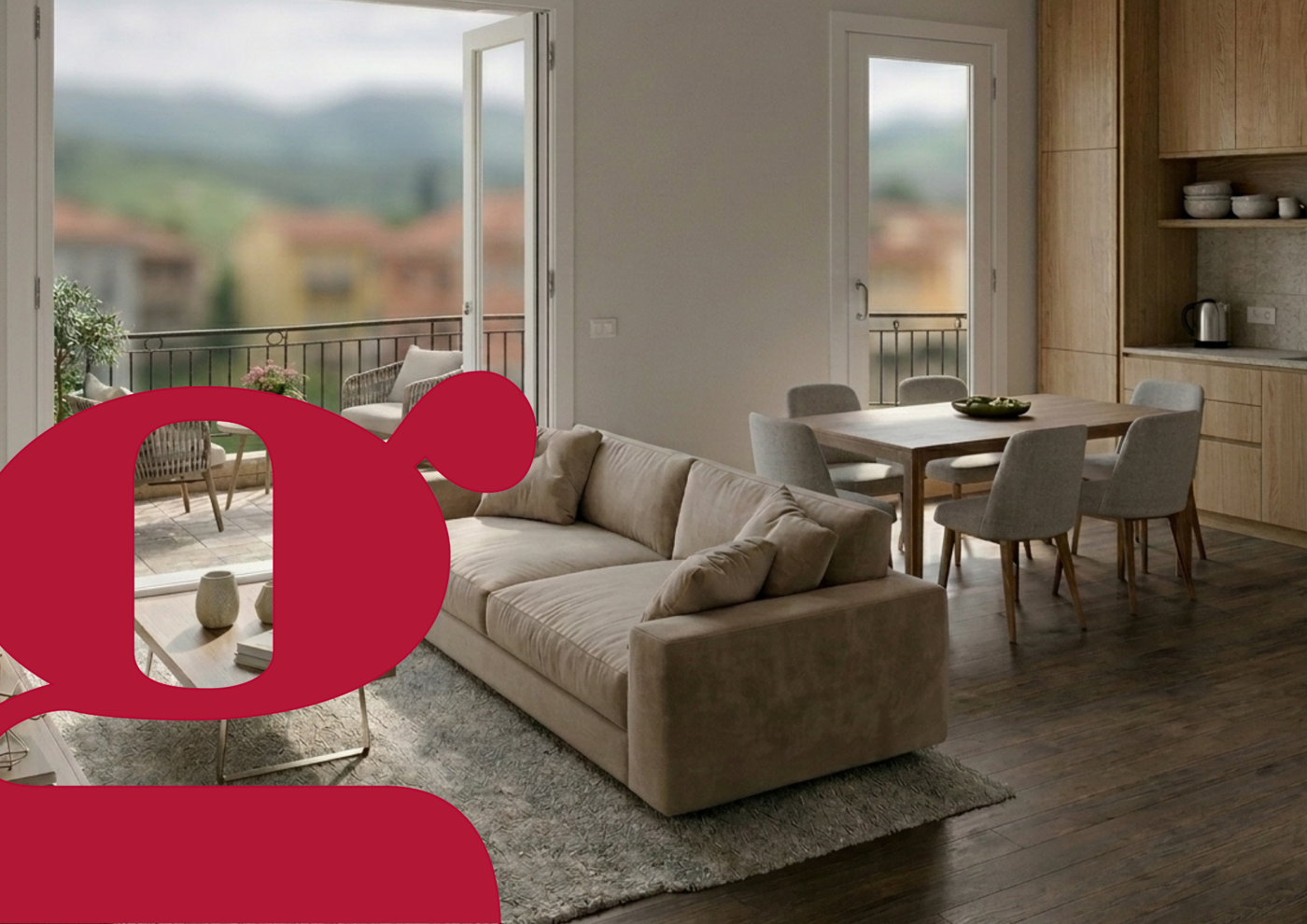 Trilocale nuovo a Porto Recanati