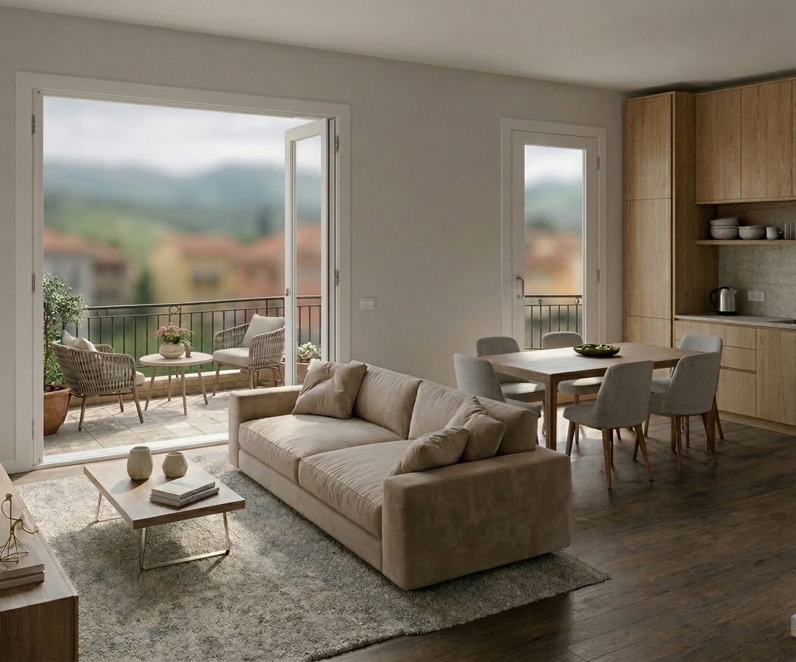 Trilocale nuovo a Porto Recanati