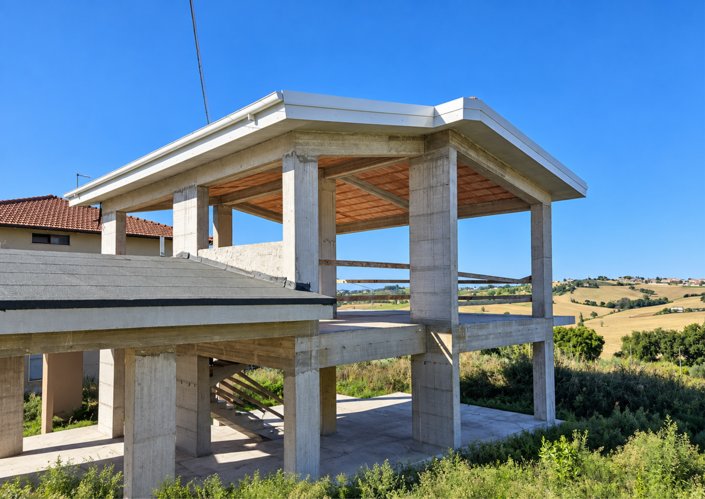 Casa indipendente con giardino a Castelfidardo