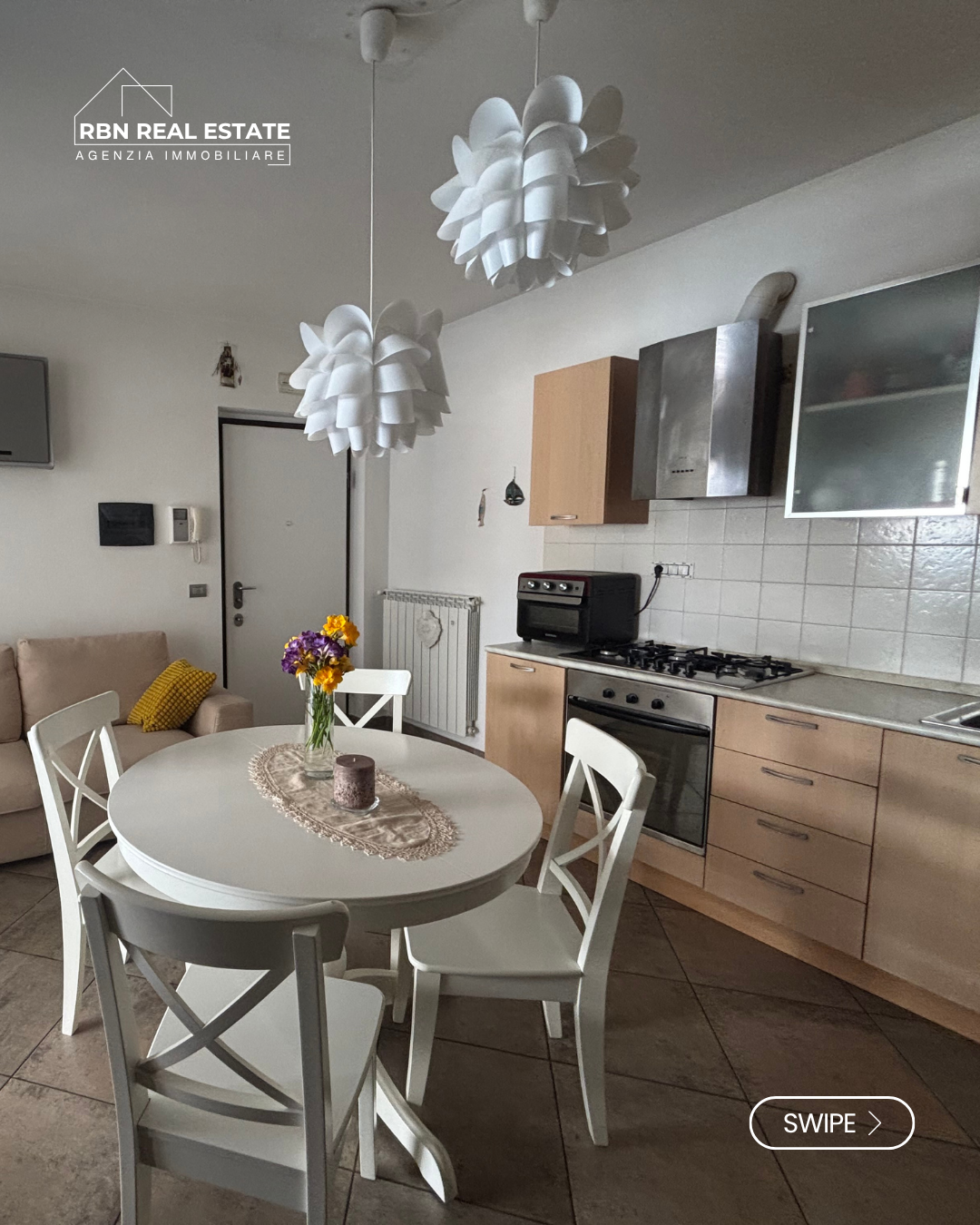 Trilocale con terrazzo, Vasto marina