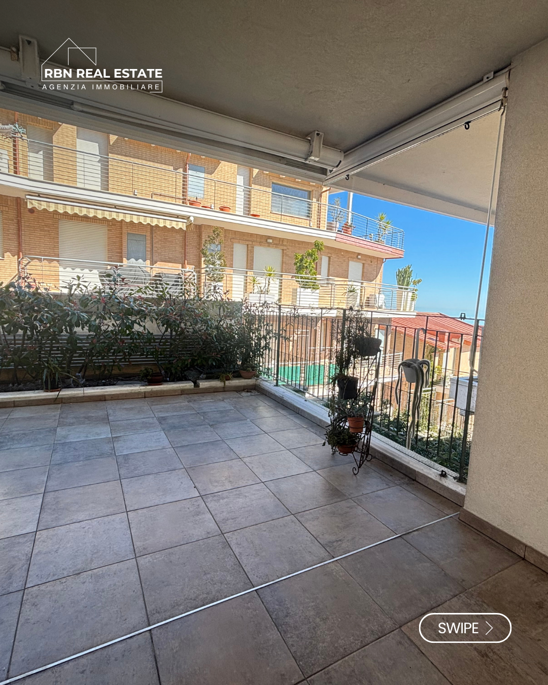 Trilocale con terrazzo, Vasto marina