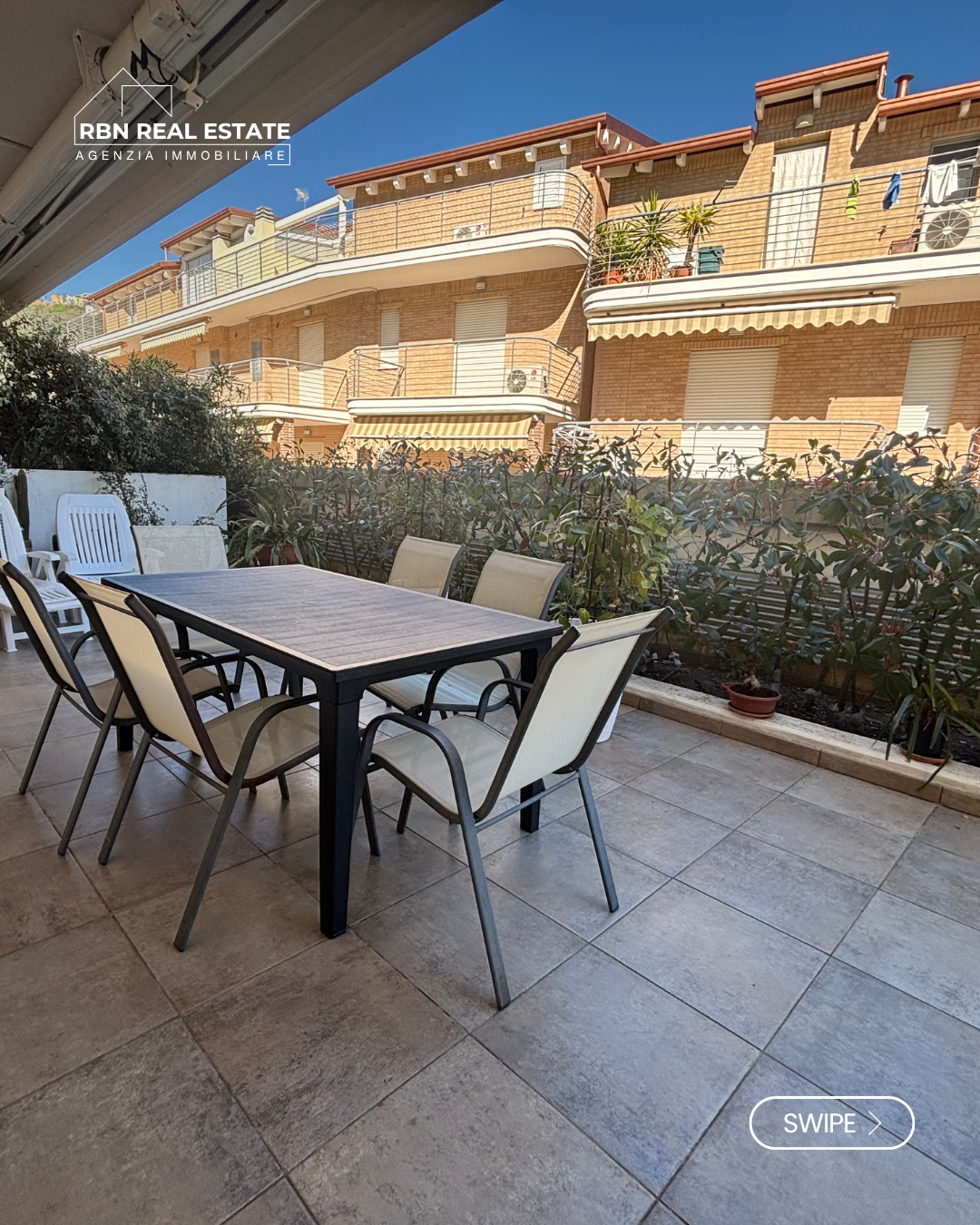 Trilocale con terrazzo, Vasto marina