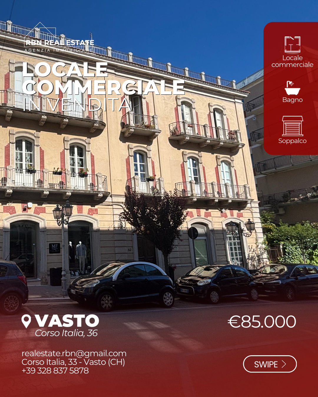 Negozio in vendita a Vasto