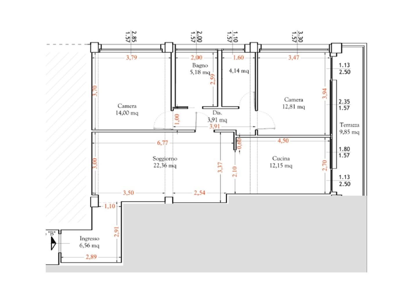 Quadrilocale ristrutturato a Poggibonsi