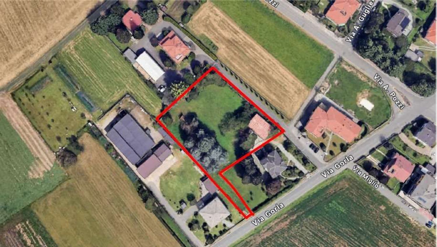 Terreno Residenziale in vendita a Mozzate