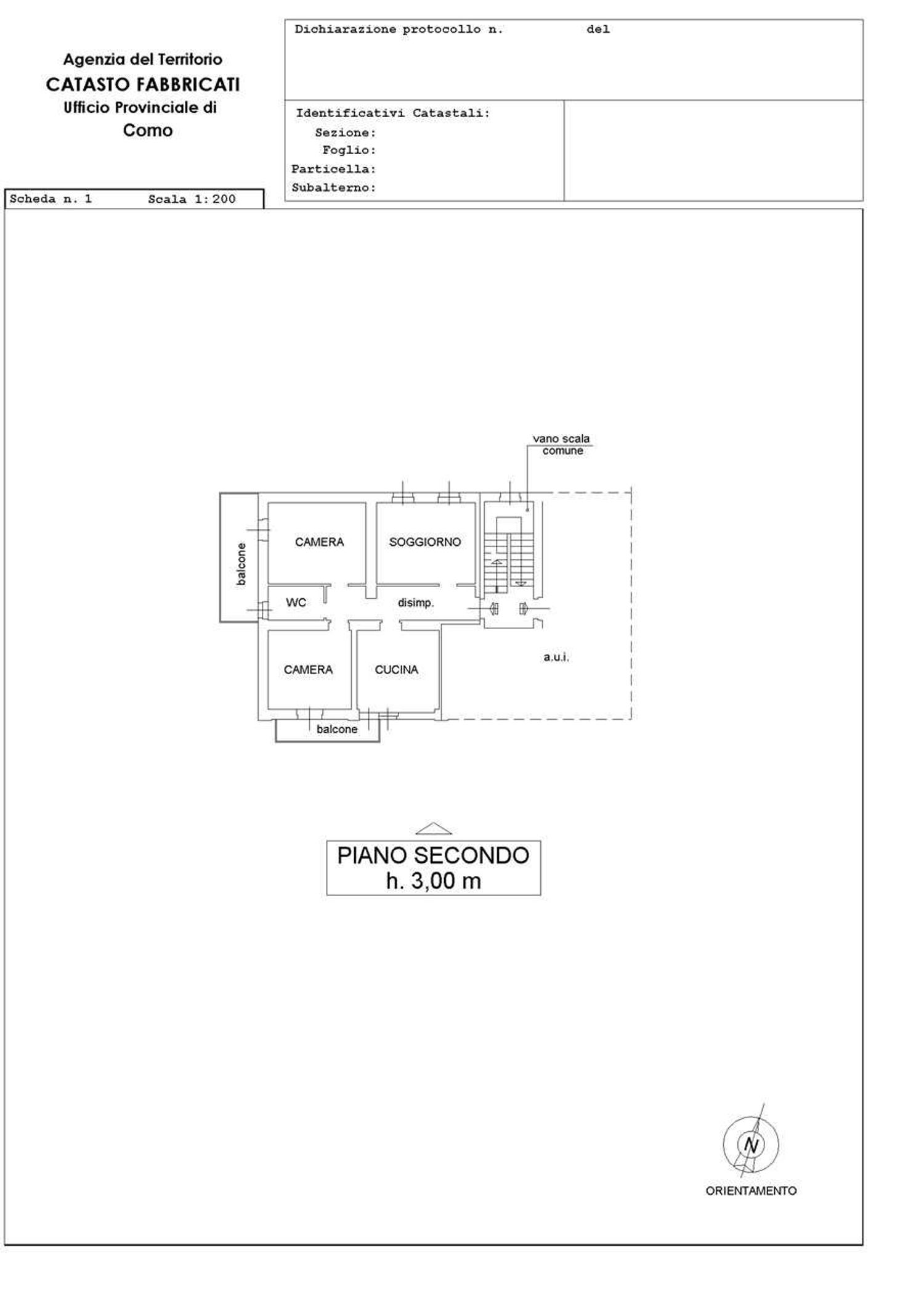 Appartamento in vendita a Cermenate, Centro