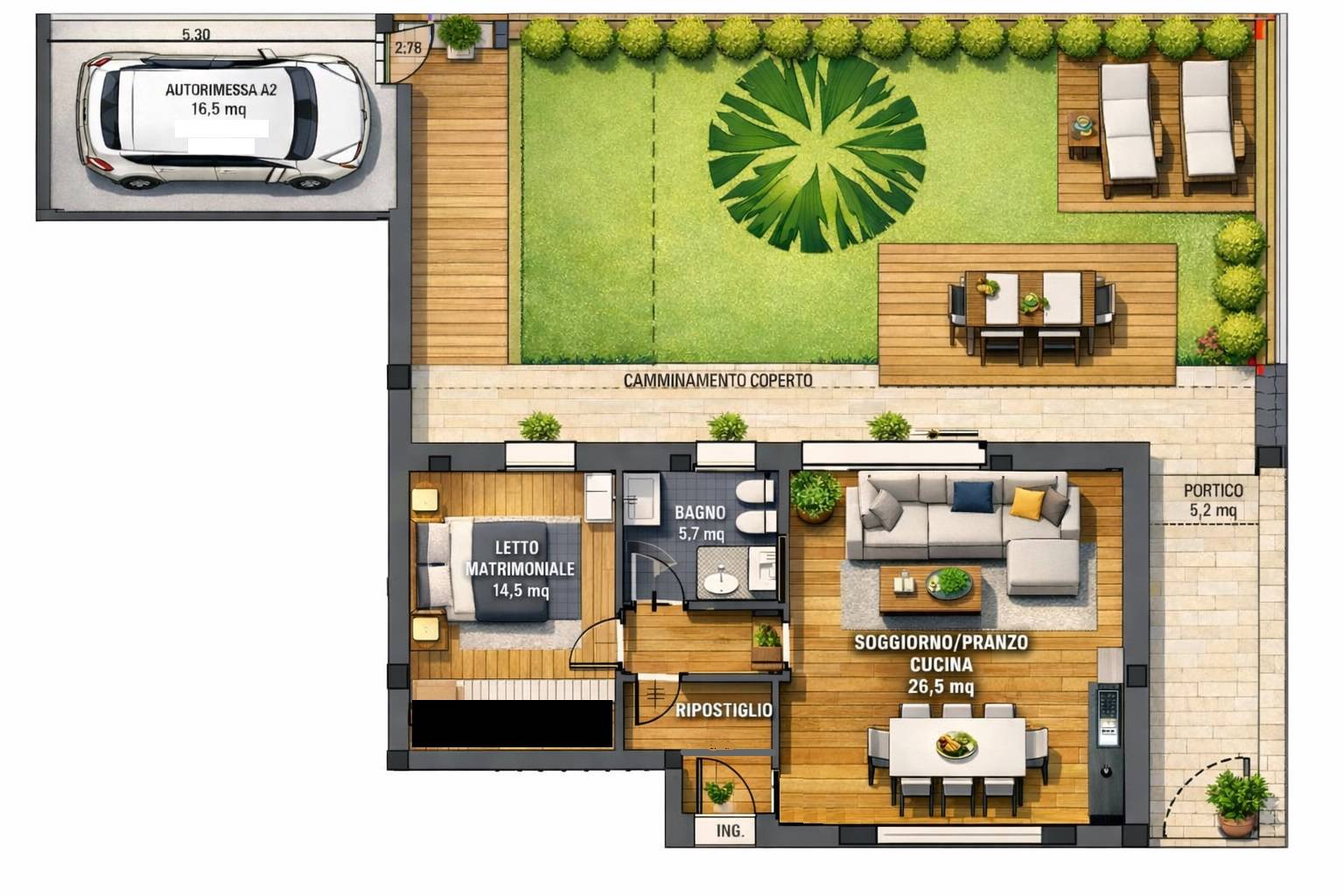 Appartamento in vendita a Castelfranco Emilia, Piumazzo