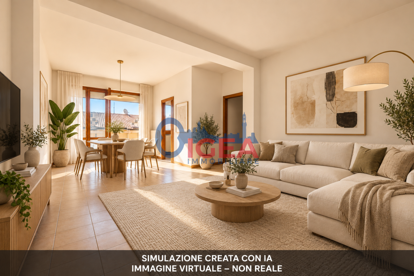 Quadrilocale con terrazzo, Poggibonsi romituzzo