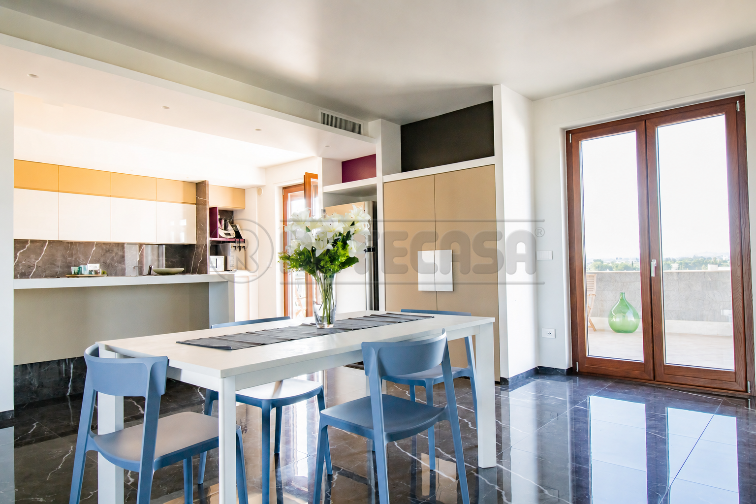 Attico con terrazzi in via vecchia corato 119/i, Bisceglie