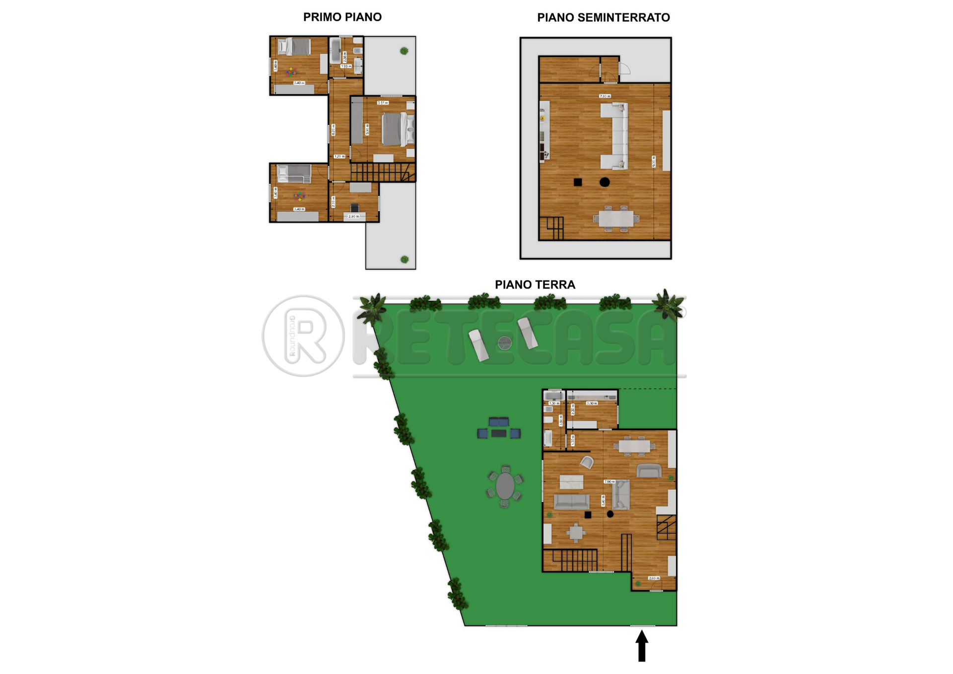 Casa indipendente con giardino in via mediterraneo 8, Bisceglie
