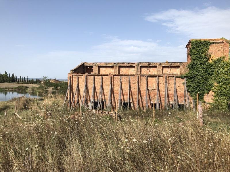 Rustico con giardino, Asciano arbia