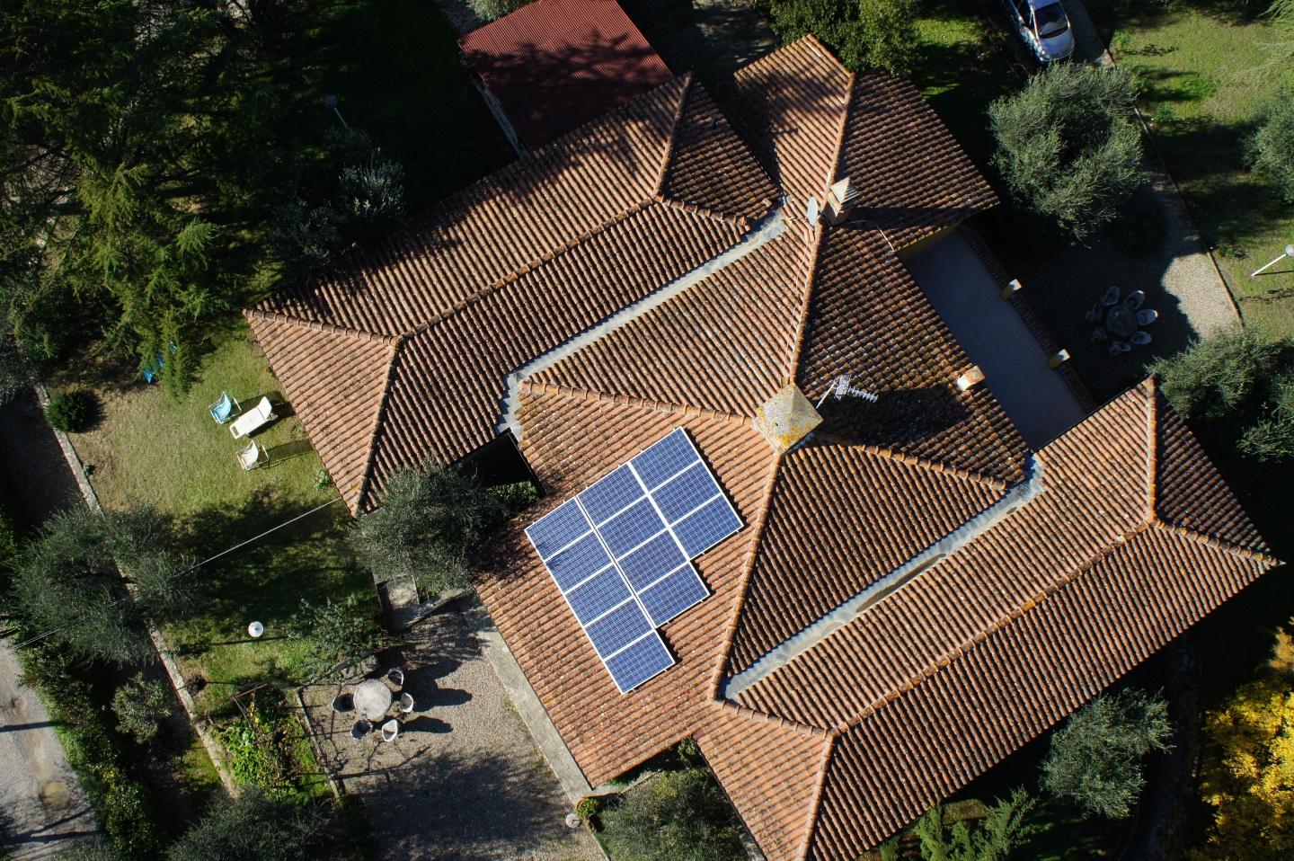 Villa con giardino a Castelnuovo Berardenga
