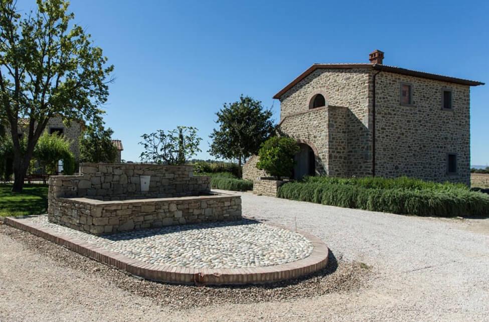 Rustico con giardino a Cortona