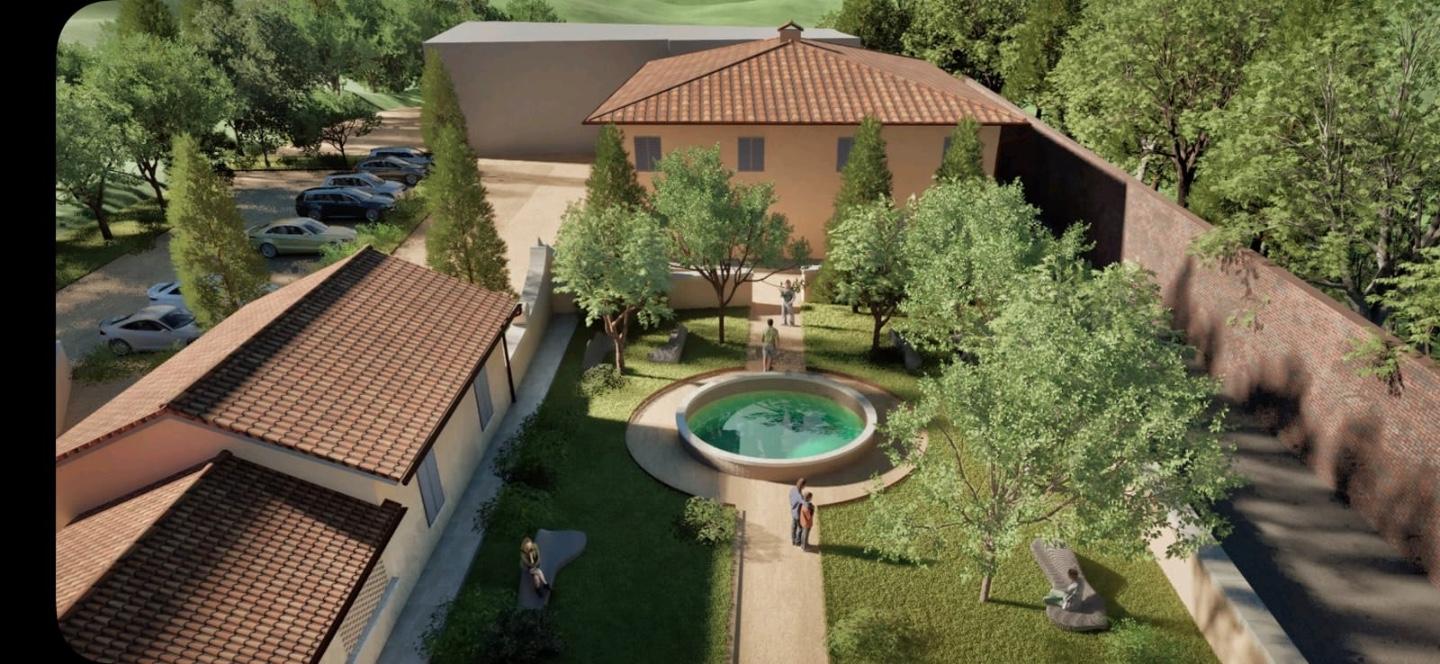 Villa da ristrutturare, Asciano torre a castello