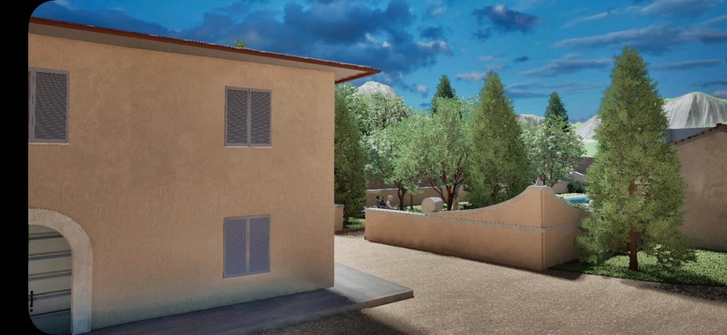 Villa da ristrutturare, Asciano torre a castello