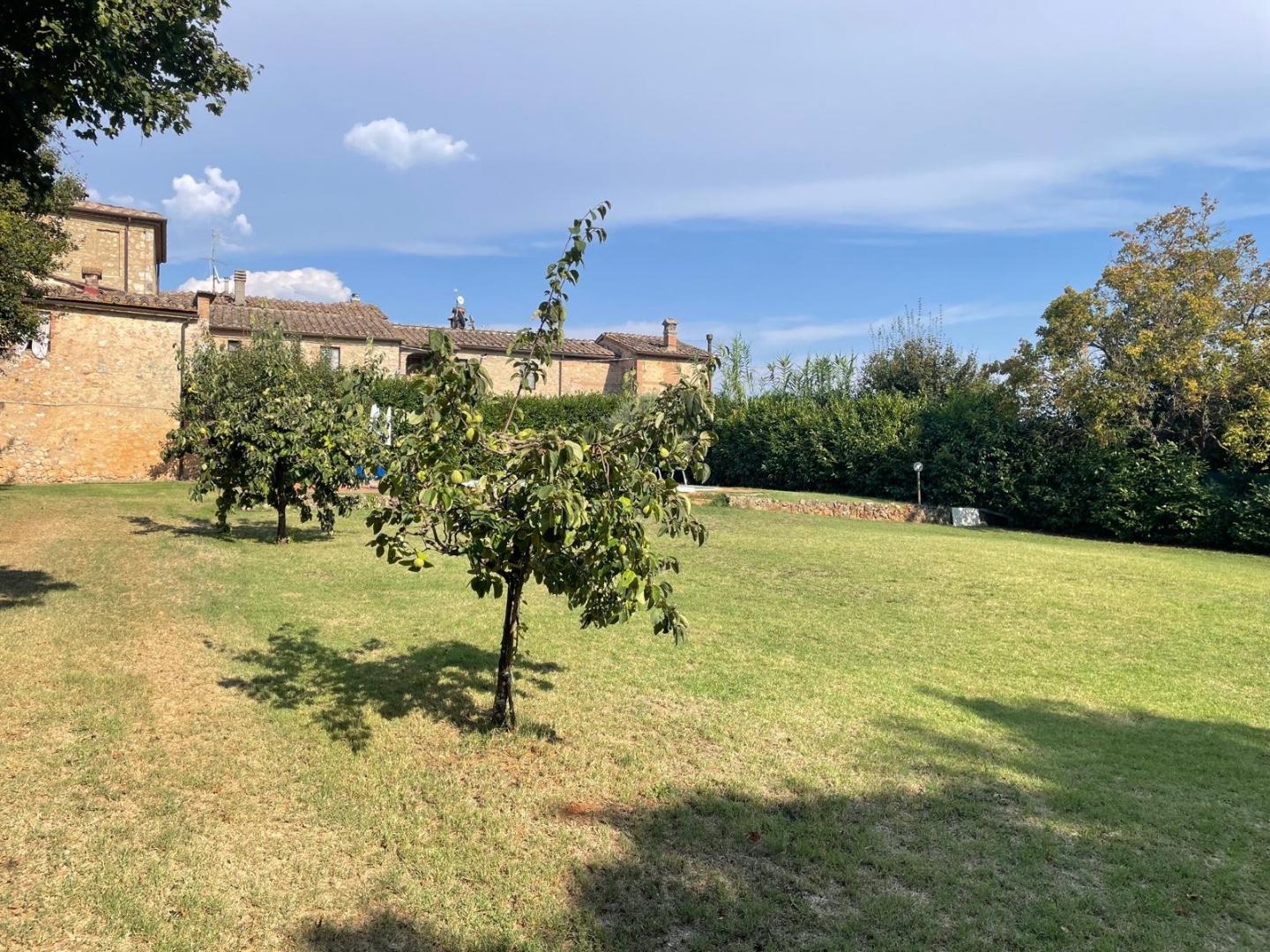 Appartamento con giardino a Sovicille