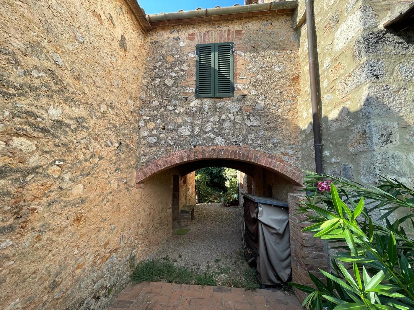 Appartamento con giardino a Sovicille