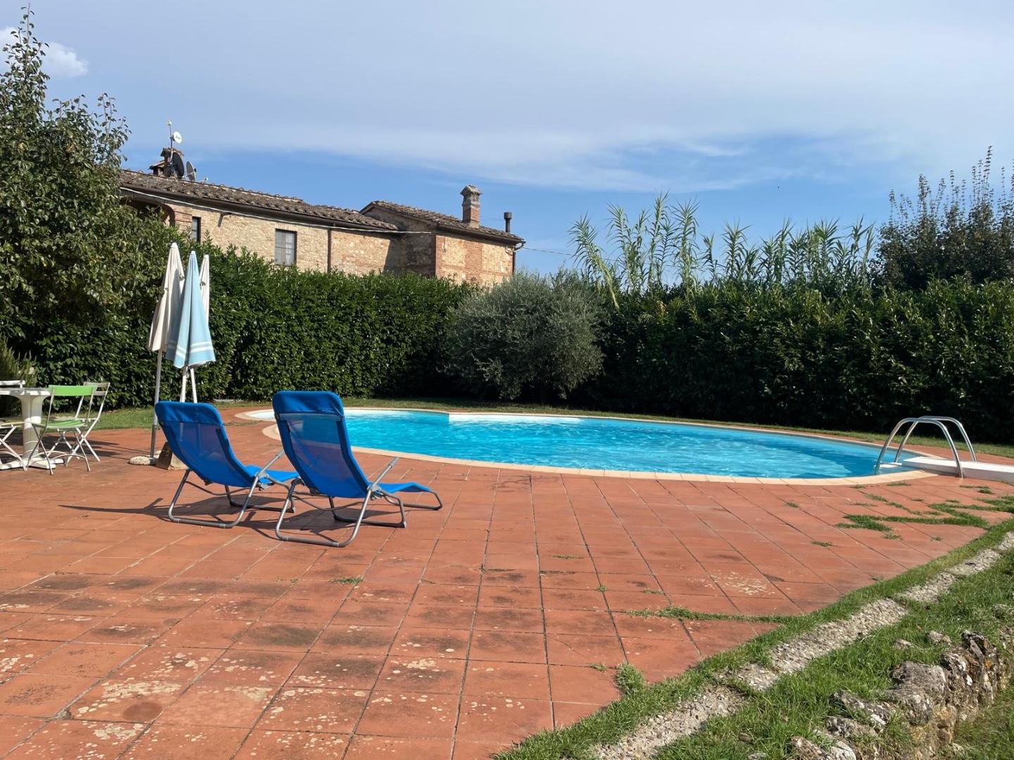 Appartamento con giardino a Sovicille