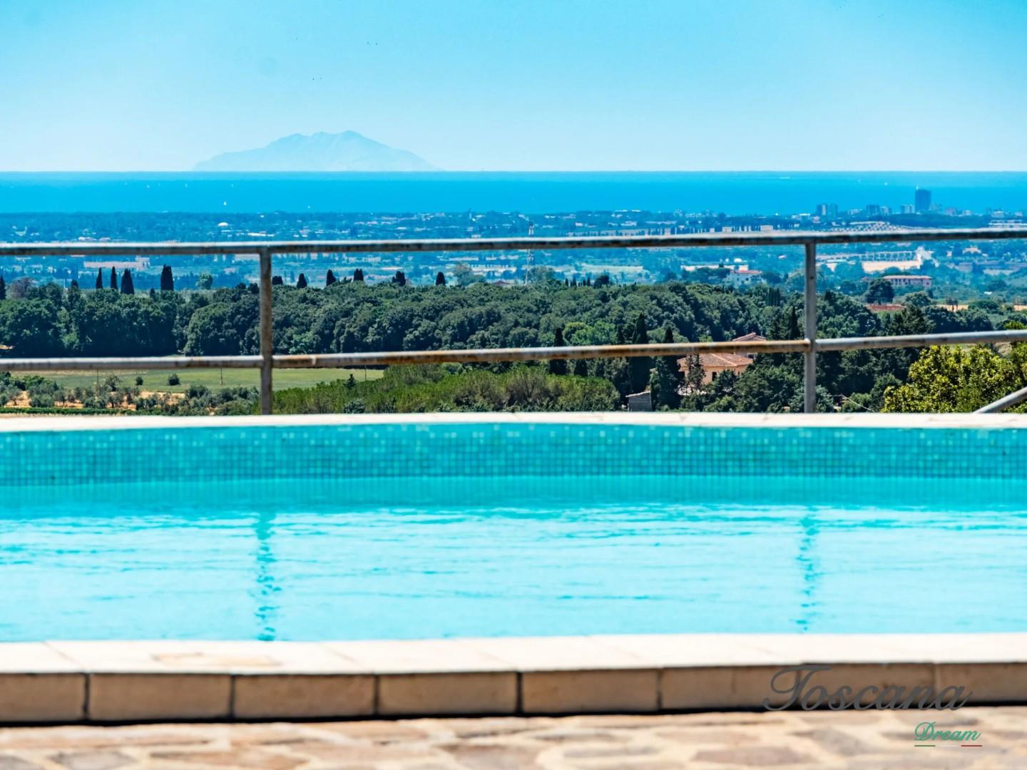 Villa vista mare a Massa Marittima
