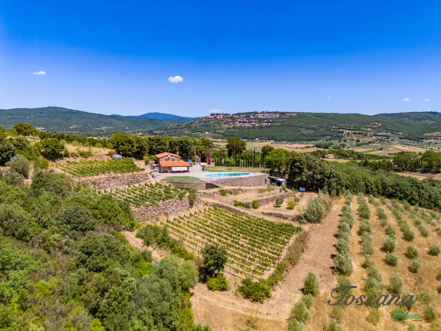 Villa vista mare a Massa Marittima